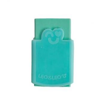 BORRACHA LEO LEO PLAST PASTEL C/ CAPA DP/0024/UN