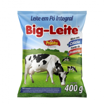 LEITE PO INTEGRAL BIG LEITE  400G