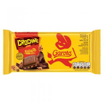 GAROTO Crocante Tablete 80g