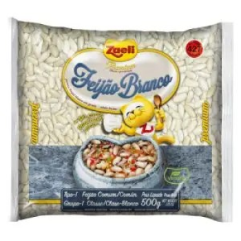 FEIJÃO BRANCO ZAELI 500 G