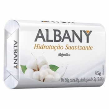 SABONETE ALBANY FEM BRANCO 85G