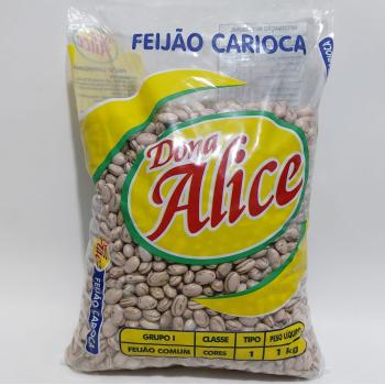 FEIJAO CARIOCA DONA ALICE 1 KG