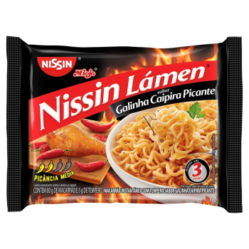 NISSIN LAMEN GALIN CAIPIRA PICANTE 85GR