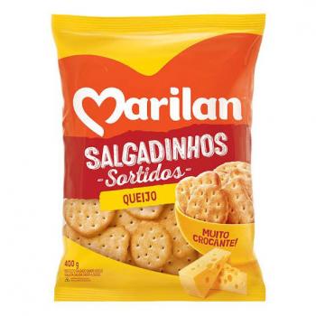 BISC. MARILAN SALGADINHOS SORTIDOS QUEIJO 400GR