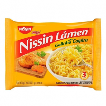 NISSIN LAMEN GALINHA CAIPIRA 85 GR