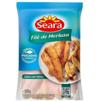 FILE DE MERLUZA IQF SEARA  500G