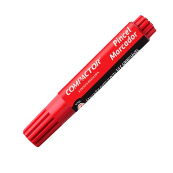 MARCADOR PERM COMPACTOR VERMELHO DP/0012/UN