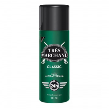 DESODORANTE SPRAY TRES MARCHAND CLASSIC 100ML R0754