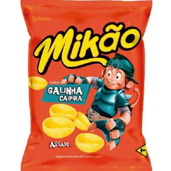 SALG MILHO MIKAO 20X120G GALINHA CAIPIRA