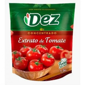 MOLHO TOMATE DEZ SACHET 1,5KG TRAD UN/0001/UN