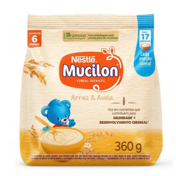 MUCILON 360G ARROZ E AVEIA SACHET
