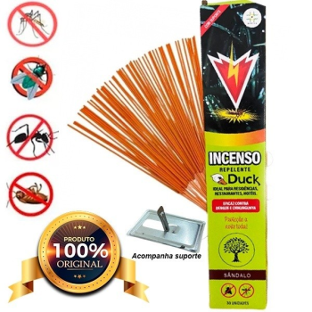 INCENSO REPELENTE FLORAL DUCK 30UN
