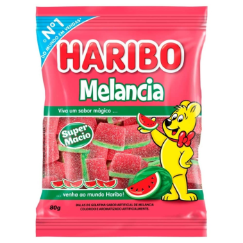 HARIBO BALA GEL MELANCIA 80G