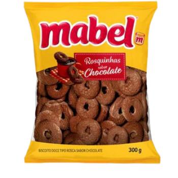 BISCOITO MABEL ROSQUINHA CHOCOLATE 300G
