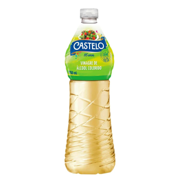 VINAGRE CASTELO ÁLCOOL COLORIDO 750ML