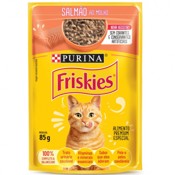 FRISKIES Petiscos Salmao 15x40g BR