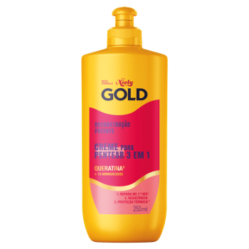 CREME PENT NIELY RECONSTRUÇÃO 3EM1 250ML