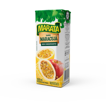 SUCO DE MARACUJA MARATA 200ML