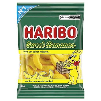 HARIBO BALA GEL SWEET BANANAS 80G