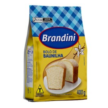 MISTURA BOLO BRANDINI BAUNILHA 400G