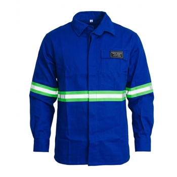 CAMISA RETARDANTE AZUL ROYAL C/REFL MAICOL CA 44108 XXG