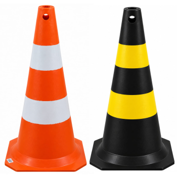 CONE RIGIDO 75cm PLASTCOR - PR