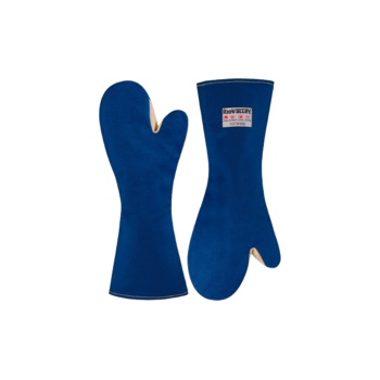 LUVA ALTA TEMP. RADIANT HEAT 2 DEDOS AZ 45CM R.VALLEY CA 28688