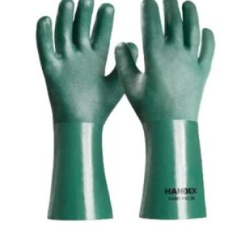 LUVA PVC C/FORRO 36CM HANDEX CA 49465