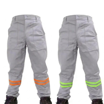CALÇA RETARDANTE CINZA C/REFL MAICOL CA 44109 GG