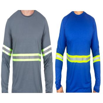 CAMISA PV ANTI-PILLING LONGA C/REFL K2M