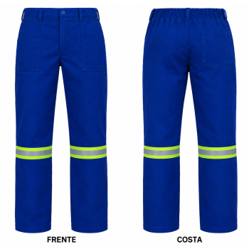 CALÇA BRIM  C/FAIXA REFLETIVA  S.SAFETY
