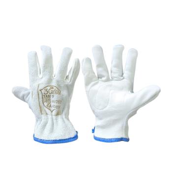 LUVA VAQUETA MISTA CURTA 7CM 3CARLOS  CA 40319