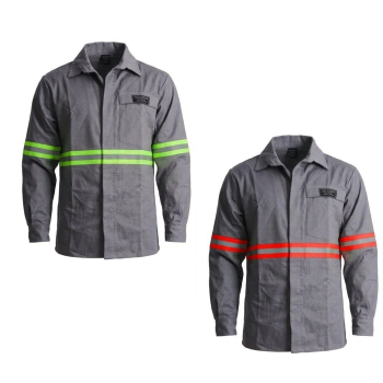 CAMISA RETARDANTE CINZA C/REFL MAICOL CA 44108 XXG