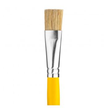 PINCEL ARTISTICO CHATO PELO SUINO BR 10