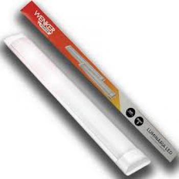 LUMINARIA LINEAR SOBREPOR SLIM 36W BIVOLT 6500K