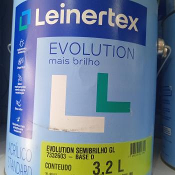 TINTA EVOLUTION SEMIBRILHO GALAO 3,2 L - BASE D -