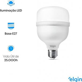 LAMPADA BULBO LED 30W BIVOLT 6500K BASE E27