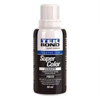 CORANTE LIQUIDO 50ML TEK BONDE  PRETO