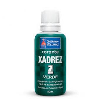 CORANTE LÍQUIDO 50ML XADREZ VERDE