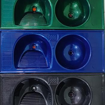 TANQUE MARMORES RESINORTE DUPLO 1,30x0,52m (CORES DIVERSAS)
