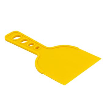 ESPATULA PLASTICA PVC LISA AMARELA 200MM