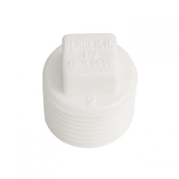 PLUG PVC ROSCAVEL 3/4” BRANCO