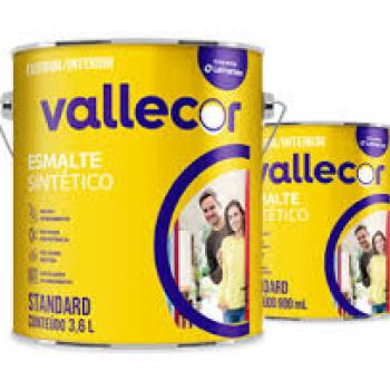 TINTA ESMALTE SINTÉTICO VALLECOR GL 3,6L - VERMELHO -