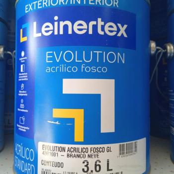 TINTA EVOLUTION ACRILICO FOSCO GALAO 3,2 L - BASE C -