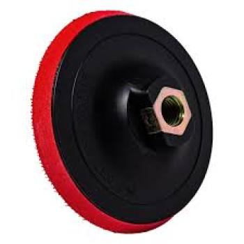 SUPORTE P/ DISCO LIXA C/ VELCRO M14 C/ ADAPTADOR - 115MM (4.1/2