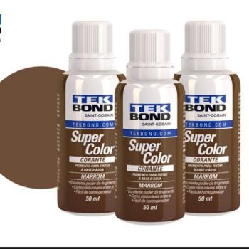 CORANTE LIQUIDO 50ML  TEK BOND MARROM