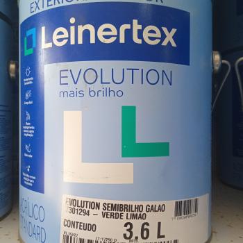 TINTA EVOLUTION SEMIBRILHO GALAO 3,6 L - VERDE LIMAO -