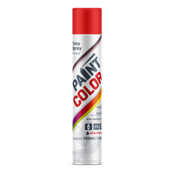 TINTA SPRAY 250ML VERMEHLO