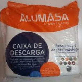 CAIXA DESCARGA BRANCA - ALUMASA