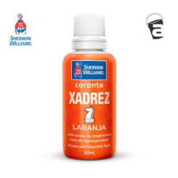 CORANTE LIQUIDO 50ML XADREZ LARANJA